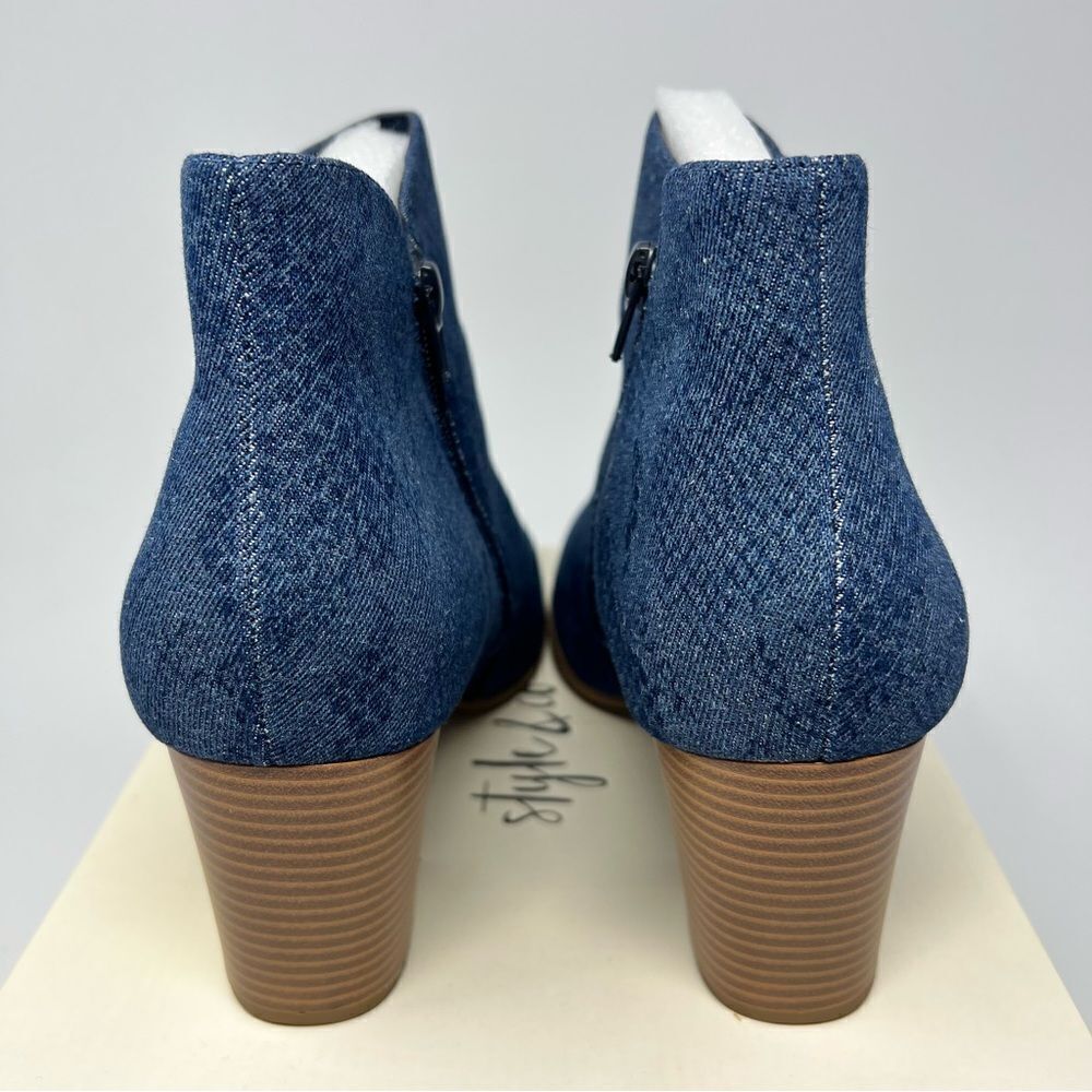 Style & Co Denim Bootie - Picture 6 of 9